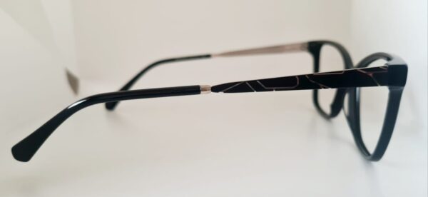 Armação Preta com Detalhes Prata - Image 3